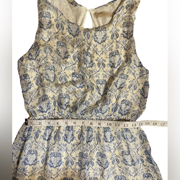 Anthropologie Lara Guidotti Silk Blend Flowy Summer Sleeveless sundress size M - Picture 5 of 9